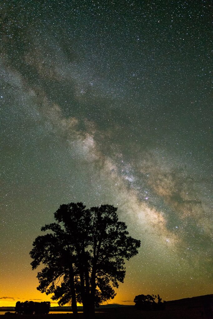 The Milky Way Galaxy viewed from Wild Horse Ranch